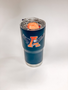 Gametime Lights LLC Eagle Thru A Navy 20 oz. Tumbler with Lid