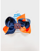 Divine Creations Medium 2 Tone Bow with AU Patch