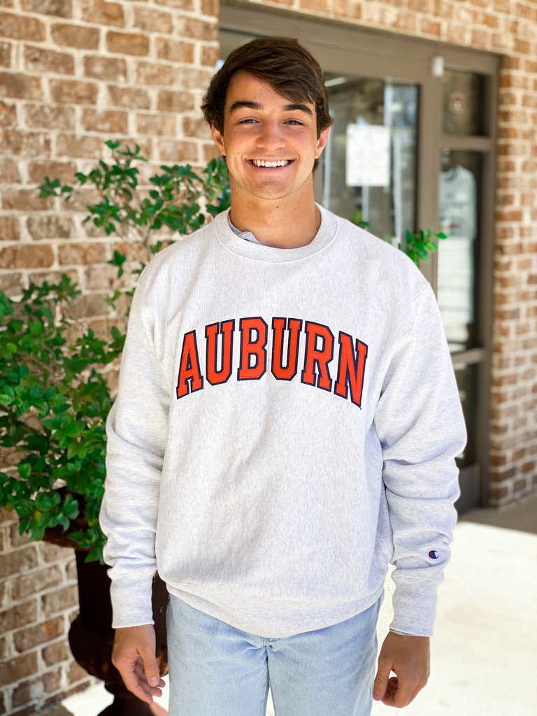 Arch Auburn Reverse Weave Crew - J&M Bookstore Downtown Arch Auburn Reverse Weave Crew - J&M Bookstore Downtown
