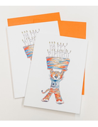 Art by LJD Aubie Happy Birthday Pack of 4 Cards