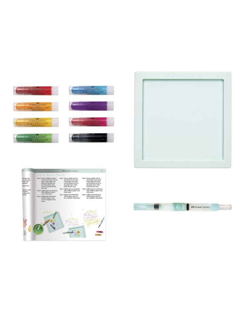 Faber Castell Gelatos Intro to Watercolors Set  11 piece