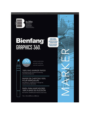 Bienfang Graphics 360 Marker Pad 19x24