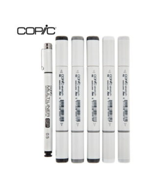 Copic Copic Sketch Marker Sketching Grays Set 6/pc Neutral Gray
