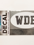 CDI WDE Decal