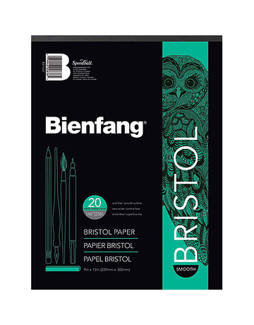 Bienfang Bristol 528P Smooth Surface 14X17 20Sh