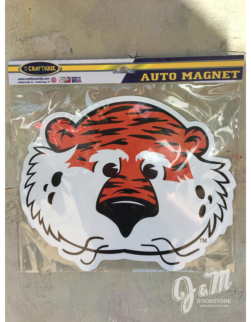 Craftique 12" Aubie Head Magnet