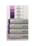 J&M Copic Marker Set-Violet V12, V15, V17, V09