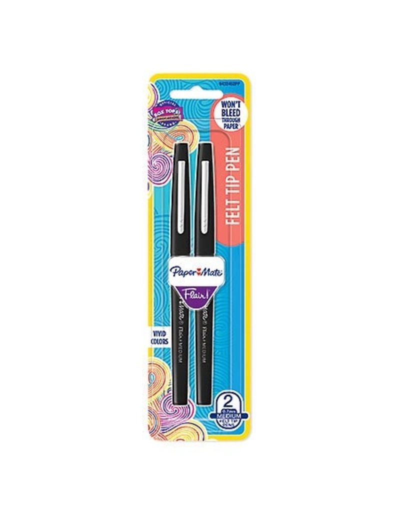 Sanford Papermate Flair Black 2/Cd