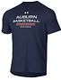 Under Armour Auburn Basketball Three Bar War Eagle Tech T-Shirt