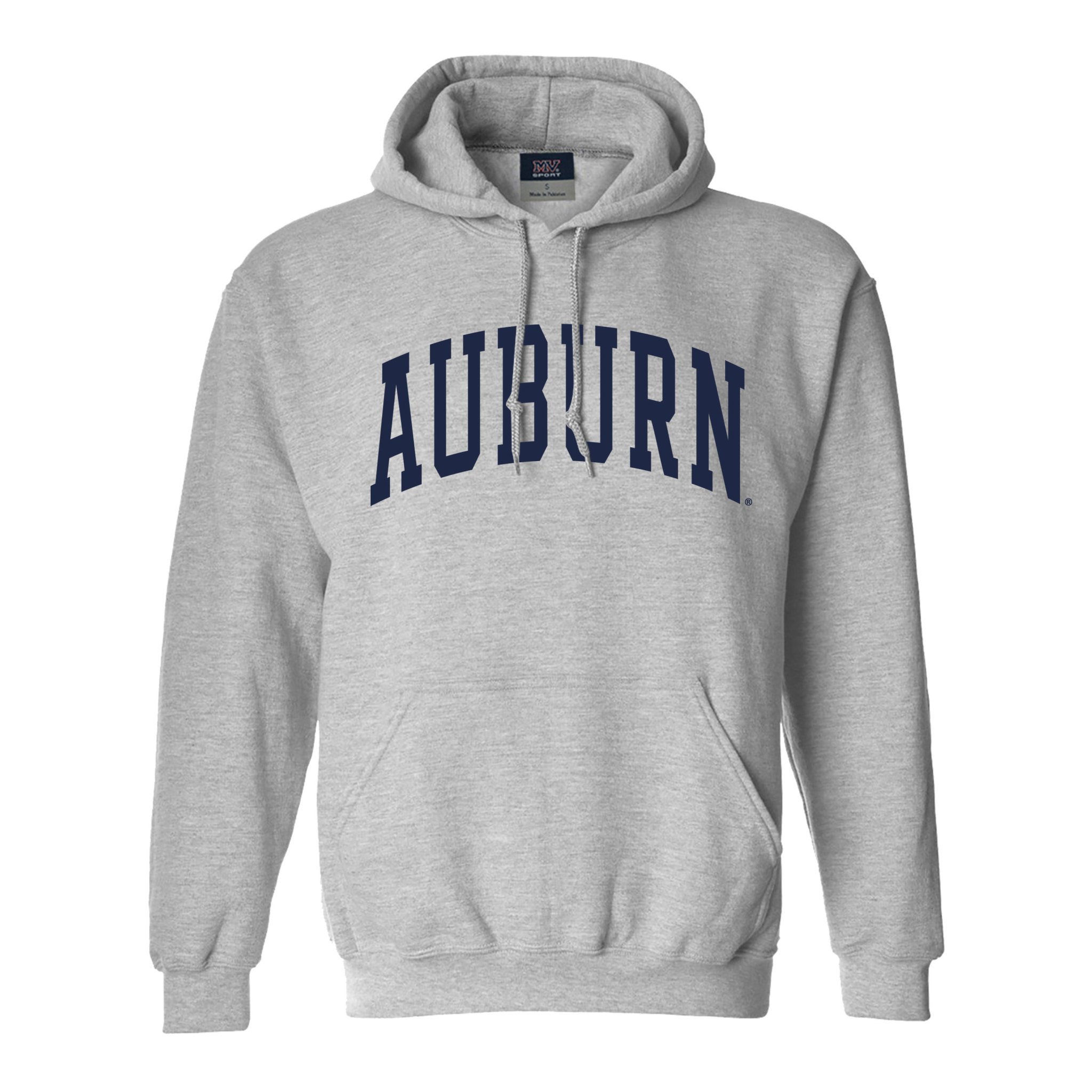 Arch Auburn Screenprint Fleece Hood - J&M Bookstore Downtown