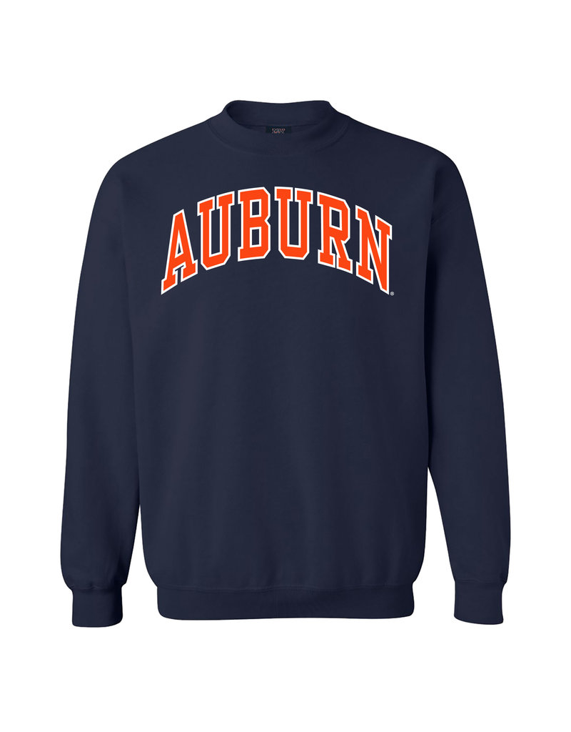 Auburn University Serve Color Block Zip Up Small / Navy and Orange | Hype and Vice