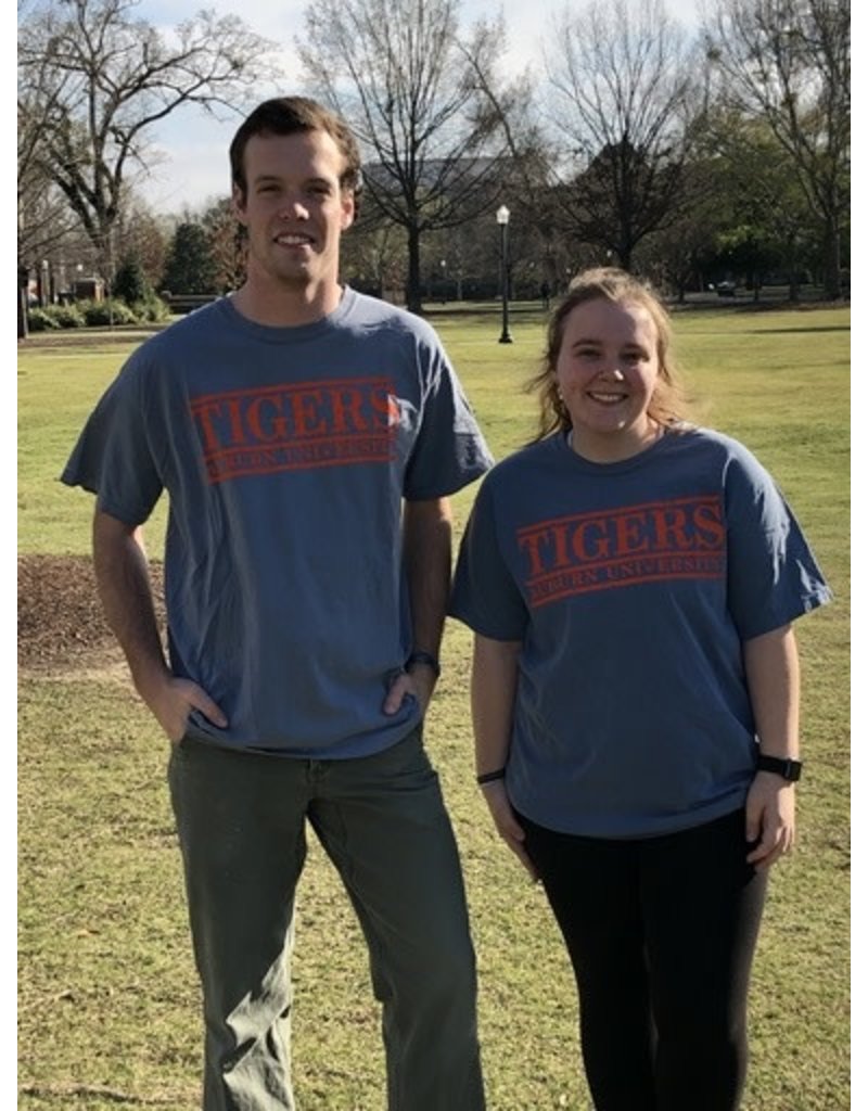 MV Sport Tigers Auburn University Three Bar T-Shirt