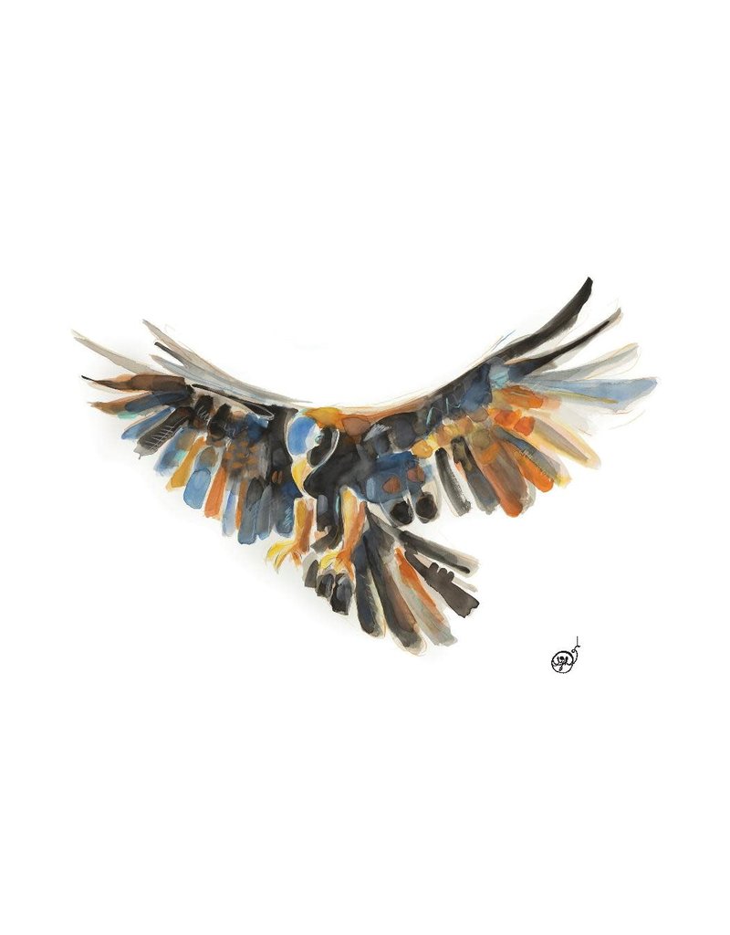Art by LJD Eagles Foundation Card