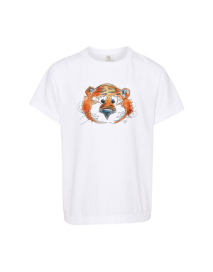 MV Sport Classic Aubie Watercolor Youth T-Shirt