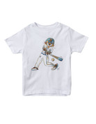 MV Sport Aubie Baseball Toddler Watercolor T-Shirt