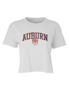 MV Sport Arch Auburn Vintage Aubie Crop Top