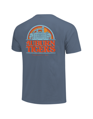Image One Auburn Tigers Rainbow Samford Hall T-Shirt