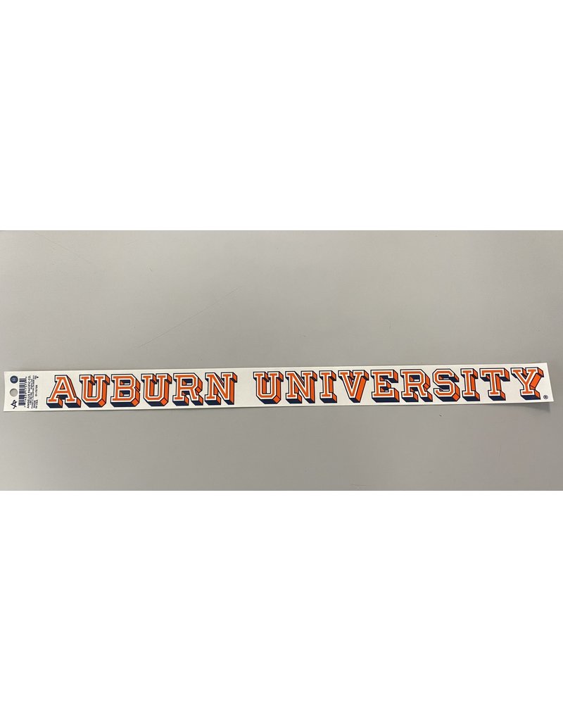 Windham Enterprises Auburn University Strip Decal