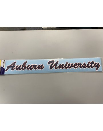 Craftique AU Auburn University Decal 19"