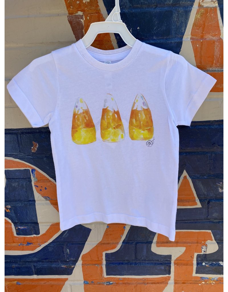 Art by LJD Watercolor Candy Corn Toddler T-Shirt