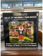Logo LED Lit 7 foot Inflatable Aubie