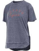 Pressbox Auburn Tigers Pencil Font T-Shirt