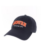 Legacy Arch Auburn Swimming Hat, Navy, OSFA