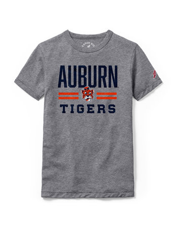 League Auburn Vintage Aubie Two Bar Tigers Youth T-Shirt