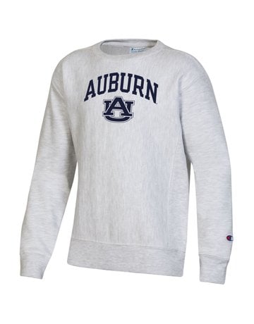 Champion Arch Auburn AU Reverse Weave Crew