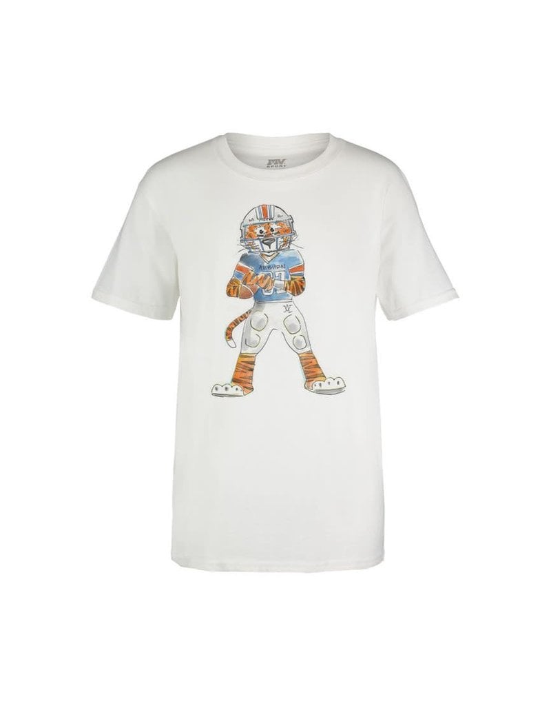 MV Sport Aubie Football Youth T-Shirt