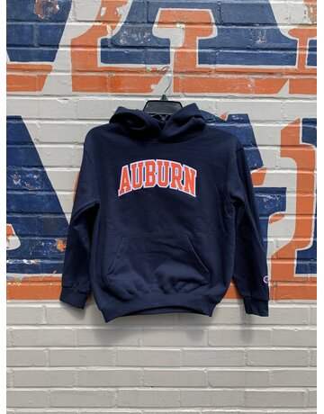 Champion Arch Auburn Powerblend Youth Hood