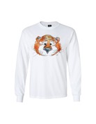 MV Sport Watercolor Aubie Head Long Sleeve T-Shirt