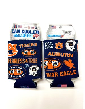 Wincraft Auburn Scattered Logos Can Cooler
