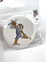 Collegiate Trading Company aubie  watercolor slam dunk button