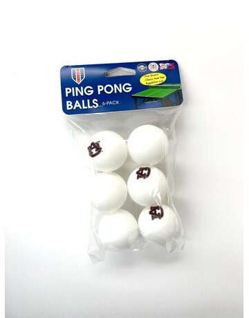 Jardine Associates AU 6-Pack Ping Pong Balls