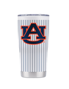 Gametime Lights LLC AU Pinstripe Print 20 oz. Tumbler with Lid