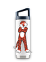 Gametime Lights LLC Standing Aubie 16 oz White Stainless Bottle