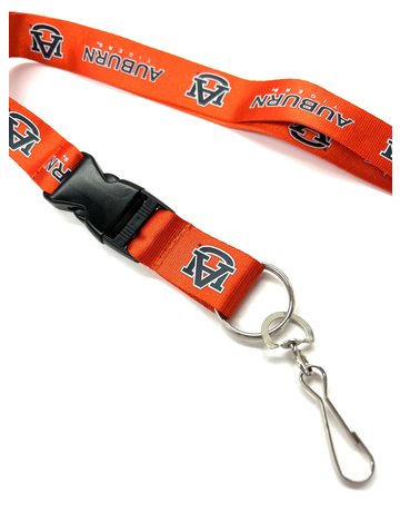 Dan Wilkerson Auburn Tigers AU Lanyard, orange