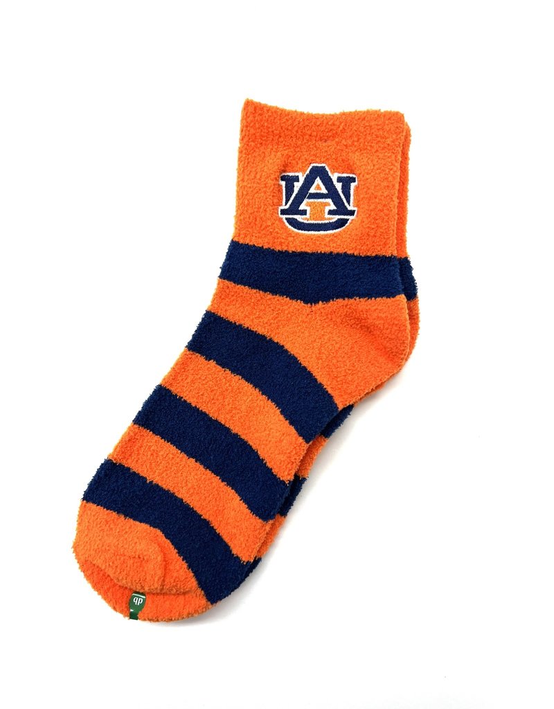 Donegal Bay Auburn Stripe Fuzzy Socks