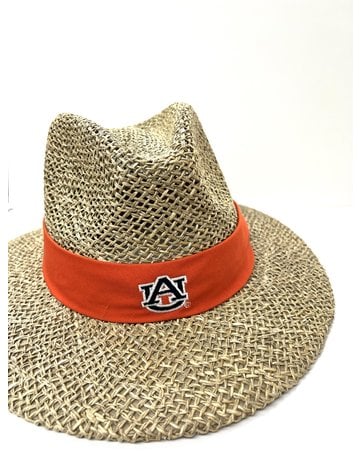 The Game AU Straw Hat with Orange Band