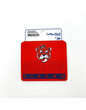 Blue 84 Vintage Aubie Auburn Tigers Block Decal