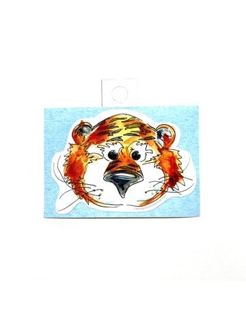 Art by LJD Watercolor Aubie Decal