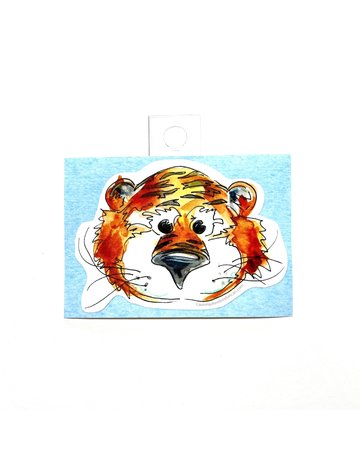 Craftique 4" Aubie Head Decal