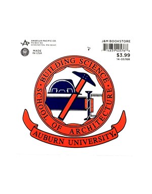 Angelus Pacific Building Science/ Architecture Decal