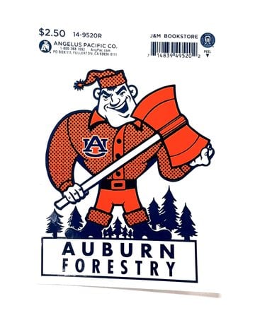 Angelus Pacific Forestry Axe Man Decal