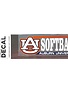 CDI AU Softball Auburn University Decal