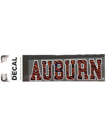 CDI Block Auburn Tiger Stripe Decal