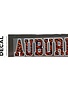 CDI Block Auburn Tiger Stripe Decal