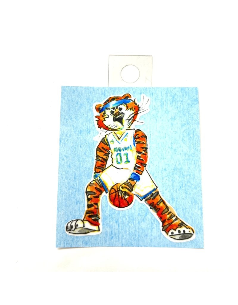 Art by LJD Watercolor Aubie Sport Decals