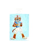 Art by LJD Watercolor Aubie Sport Decals